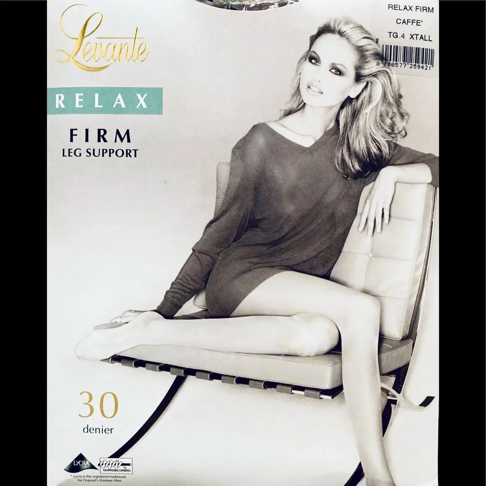 🌞3/$18🌞BROWN Levante satin matte stockings, Sz XL, 30 Denier